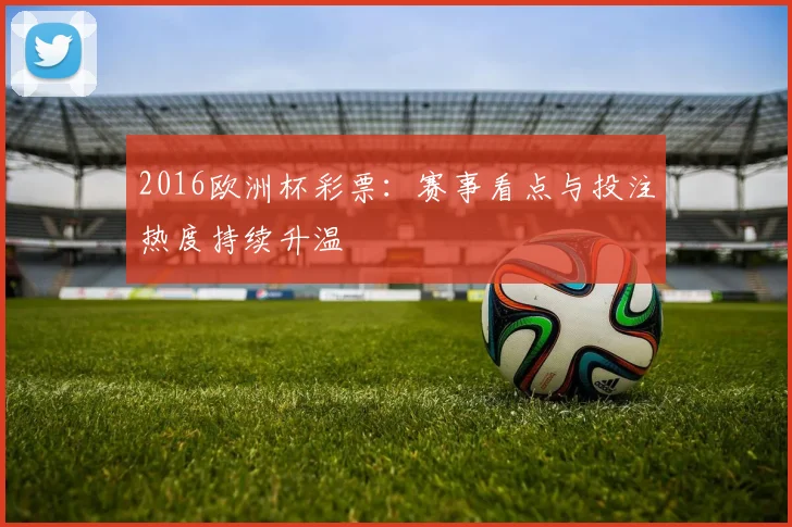 2016欧洲杯彩票：赛事看点与投注热度持续升温